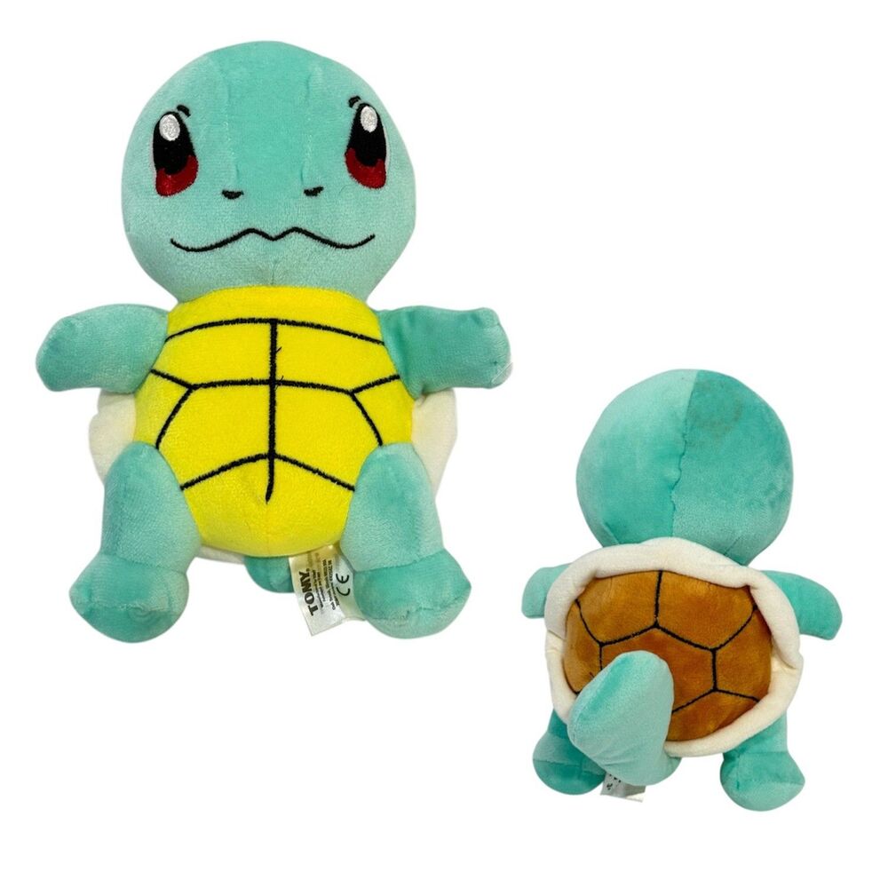 Pokemon Shiny Squirtle Plush 8” WCT 2020 Wicked Cool Toys Stuffed Animal Doll